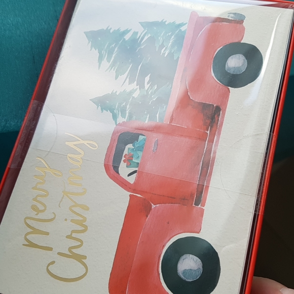 🎅🏼2/26$ NEW 32 pcs Merry Christmas Cards and Red Envelopes 4.25"x6.2" In. - Picture 8 of 9